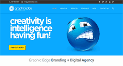 Desktop Screenshot of graphicedge.co.za